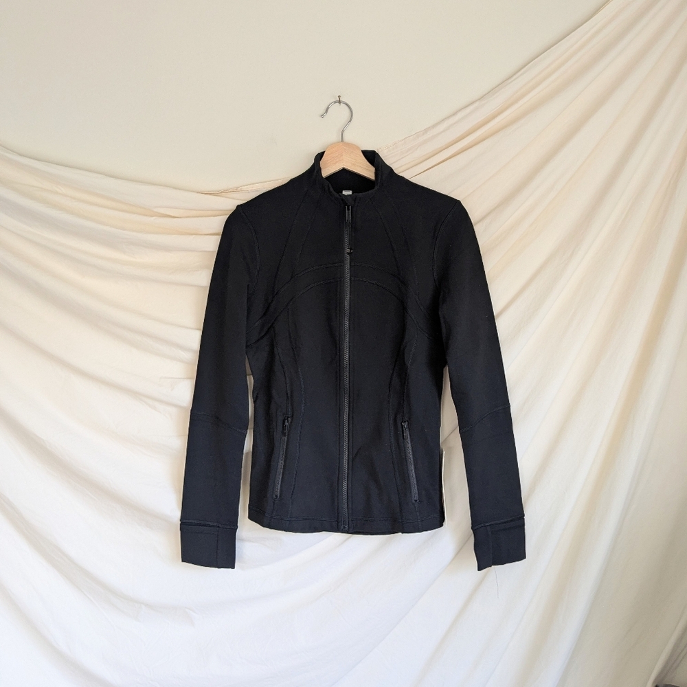 NWT Lululemon Black Define Zip Jacket Sz 8